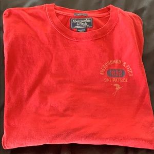 Red L/S Abercrombie and Fitch XL men’s tee